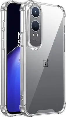 Obrázek produktu pro Průhledné pouzdro pro OnePlus Nord CE4, hybridní čirá zadní strana, TPU bumper nárazuvzdorný kryt
