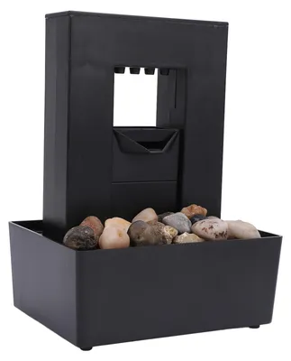 Produktbild von Kleiner Entspannungstisch mit Wasserfall – Wohnaccessoire