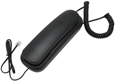 Produktbild von Wandtelefon mit Stummschaltfunktion – Kompakt für Büro/Wandmontage – Plug and Play – Festnetztelefon