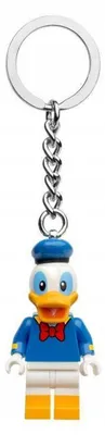 Productafbeelding van LEGO Disney Sleutelhanger – Donald Duck, Bouwspeelset, vanaf 6 jaar, Kunststof, 14 gram