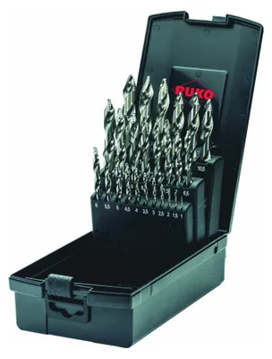 Immagine prodotto di RUKO 259215RO HSS-G Twist drill bit set 25-piece DIN 338 Triangular shank 1 Set