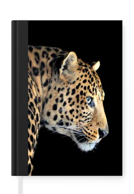 Obrázek produktu pro MuchoWow Zápisník Diář Rozpočet A5 Leopard - Černá - Kabát