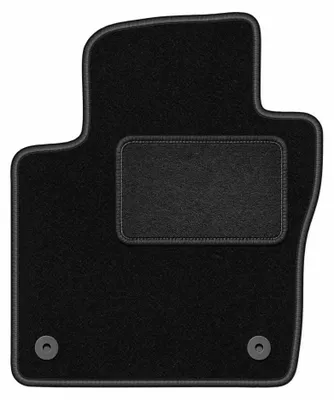 Immagine prodotto di Tappetino guidatore in moquette per Volkswagen Jetta VI 2010-2018 (berlina/station wagon) – 1 pezzo, nero, su misura – Wielganizator LUX