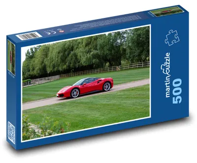 Produktbild von Puzzle 500 s Sportauto in der Natur - martinpuzzle