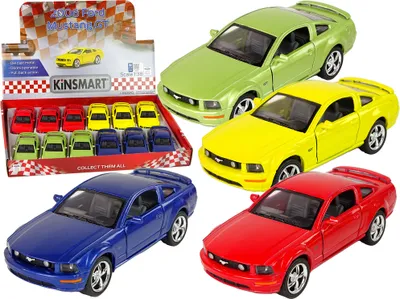 Produktbild von Metallauto Ford Mustang GT 2006 Auto Metallmodell Rückzugantrieb Set, Größe:UNIVERSAL