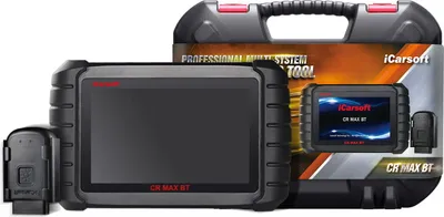 Image de DIAGNOSEGERÄT UNIVERSEL iCARSOFT CR MAX BT OBD2 Scanner + Adaptateur Bluetooth