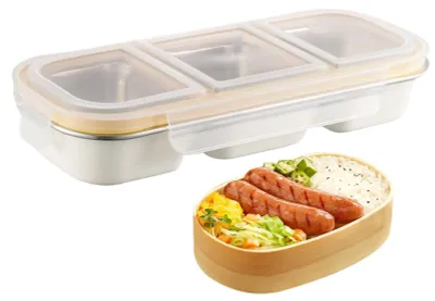 Produktbild von Luftdichte Edelstahl-Lunchboxen zur Lebensmittelaufbewahrung