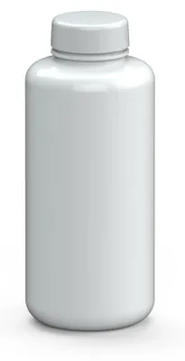 Obrázok produktu pre Fľaša na pitie "Refresh" 1,0 l – Odolná fľaša na každodenné používanie, vhodná pre deti aj dospelých – biela/biela