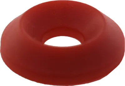 Produktbild von 50 Stück Unterlegscheibe für Senkkopfschraube 17x6mm, rot