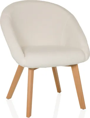 Produktbild von hjh LIVING Polsterstuhl SCANDI TED Stoff Esszimmerstuhl Küchenstuhl Stuhl gepolstert