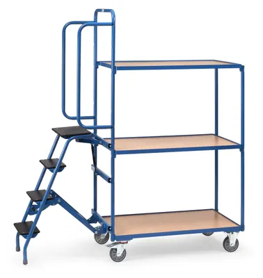 Produktbild von Fetra Kommissionierwagen Ladefläche L x B 1000 x 600 mm 250 kg