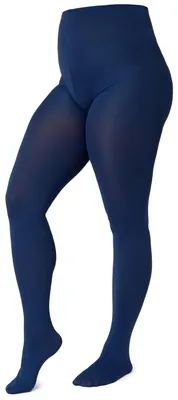 Image de Collants en microfibre Merry Style pour femmes, grande taille MS 162, 60 deniers (bleu foncé, XXXXL).