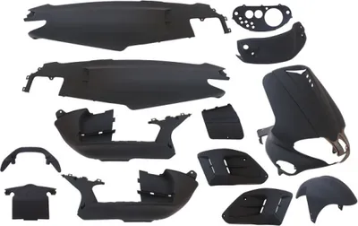 Produktbild von Gilera | Plaatset 15-delig Edge | Mat Schwarz für Runner bis 08-2005