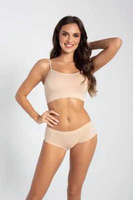 Zdjęcie produktu dla Gatta - Bezszwowe Majtki Damskie Typu Panty - Figi dla Kobiet - Natural - S