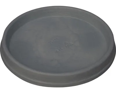 Produktbild von Blumentopf Untersetzer geli Marcella Kunststoff Ø 38 cm H 3,5 cm anthrazit