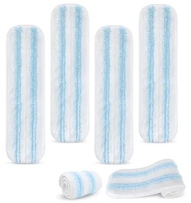 Obrázok produktu pre 6 náhradných utierok na mop H2PrO, vyrobených z mikrovlákna