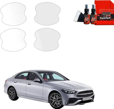Obrázek produktu pro ochranná fólie 4v1 Grizz Protector pro prohlubně klik dveří - Mercedes třídy C (2021-2025)