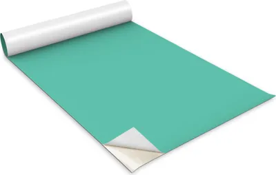 Produktbild von Selbstklebende Möbelfolie - Dekorationsfolie - Tischmöbel - Zuschneidbar - Türkis - 100 x 50 cm