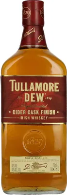 Image de Tullamore D.E.W. Irish Whiskey CIDER CASK Finished 40% Vol. 0,7l