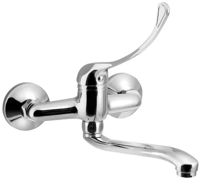 Obrázok produktu pre Nástenná batéria AQUALINE 35, 220 mm, chróm