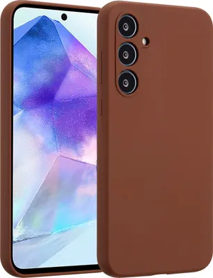 Obrázok produktu pre Accezz Liquid Silicone Backcover pre Samsung Galaxy A55 - New Tea Brown