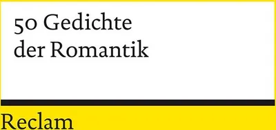 Produktbild von 50 Gedichte der Romantik