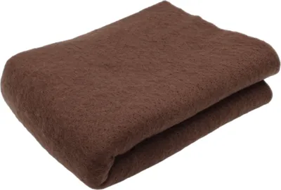 Produktbild von Vorfilz / Nadelfilz aus Wolle - Farbe Braun - 50cm x 145cm