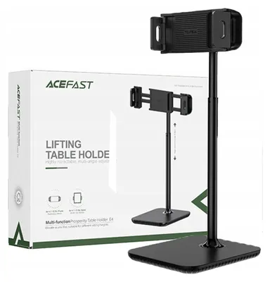 Obrázek produktu pro ACEFAST E4, Mobilní telefon/smartphone, Tablet/UMPC, Pasivní držák, Stůl, Černá