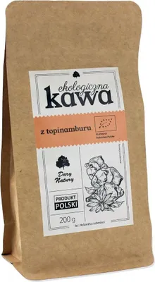 KAWA Z TOPINAMBURU Z KORZENIEM MNISZKA LEKARSKIEGO BIO 200 g - DARY NATURY