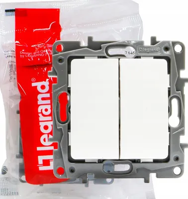 Immagine prodotto di Interruttore Legrand NILOÉ No.5B (764502) bianco