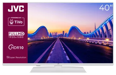 Produktbild von JVC LT-40VF5355W Fernseher 40 Zoll Smart TV by TiVo Full HD HDR TV Triple-Tuner 6 Monate HD+ (2026)