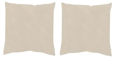 Produktbild von HOME WOHNIDEEN Elmer 40 x 40 cm 2x Kissenhülle 40 x 40 cm + 2x Füllung 40 x 40 cm Hellgrau