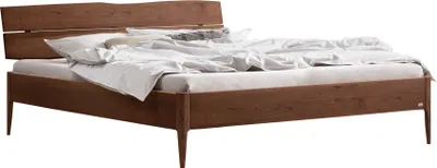 Produktbild von HASENA Lounge Bett Sabbioni 25 Nussbaum 160x200