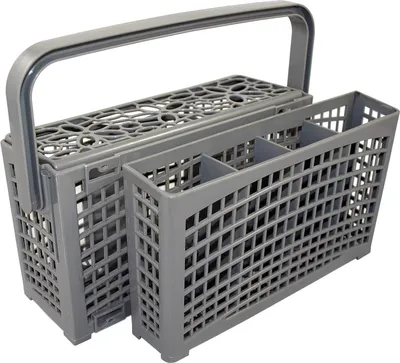 Produktbild von 2-in-1 Besteckkorb - Platzsparend - Geeignet für Geschirrspüler