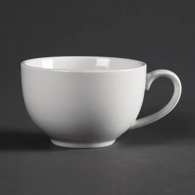 Image de Tasses élégantes Olympia Whiteware 23cl (12 pièces)