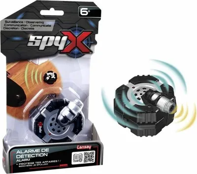 Image de Spionage X - Alarme de détection - Toy & Spy Accessoires - Espionnage Enfant Panoply - 6 ans - Lansay