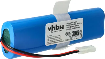 Image de vhbw Batterie compatible avec Rowenta X-plorer SERIE 75, 75S+, 75S, 75, SERIE 95 Aspirateur (2600 mAh, 14,4 V, Li-Ion)