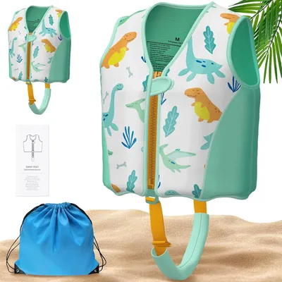 Image de Gilet de sauvetage pour enfants de 2 à 6 ans, aide à la nage, pour piscine