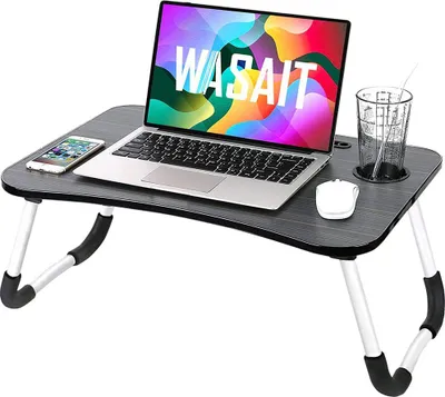 Obrázok produktu pre Verk 06230_CZ Stôl na notebook 40 cm x 60 cm čierny