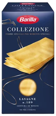 Zdjęcie produktu dla Barilla Lasagne, Lazania, Makaron nadziewany, 500 g, 20 min, CE