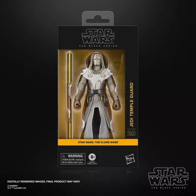Immagine prodotto di Star Wars: The Clone Wars – Figura della Guardia del Tempio Jedi 15 cm