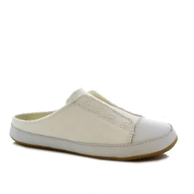 Produktbild von Living Kitzbühel Pantoffel Canvas Weiß Walk Größe: 36 Normal