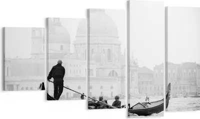 Produktbild von Bild auf Leinwand - Leinwandbild - Venedig Basilika - 100x60cm - Wand Bild - Wanddeko - Wandbilder - Leinwanddruck - Bilder - Kunstdruck - Wanddekoration - Leinwand bilder - Wandkunst - EG100x60-3563