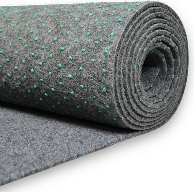 Obrázok produktu pre MDEKOR vonkajší trávnikový koberec 50x200 cm na balkón, sivý, vodopriepustný umelý trávnik s kolíkmi, šírka 2 m
