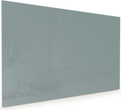 Produktbild von Küchenrückwand Spritzschutz Glas mit Motiv Grauer Hintergrund I 40 x 40 cm