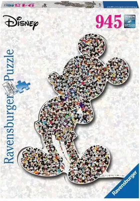 Produktbild von Ravensburger Klassische Puzzle Shaped Mickey Ravensburger 16099 - 945 Stück, 273x373x55 mm