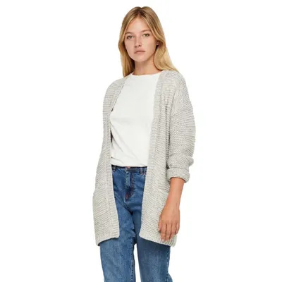 Productafbeelding van Vero Moda VMNO gebreide cardigan, trui, dames, grijs, maat M, van acryl