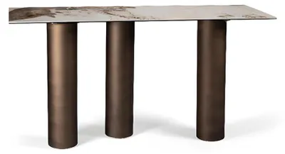 Obrázek produktu pro Designový konzolový stolek ze dřeva konzolové stolky do obývacího pokoje