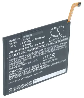Produktbild von vhbw Akku kompatibel mit Nokia 6.2 Handy Smartphone Telefon (3400 mAh, 3,85 V, Li-Polymer)