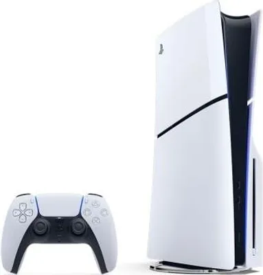 Produktbild von Sony Interactive Entertainment PlayStation 5 + EA Sports FC 26 Bundle, PlayStation 5, Schwarz, Weiß, 16384 MB, GDDR6, 448 GB/s, AMD